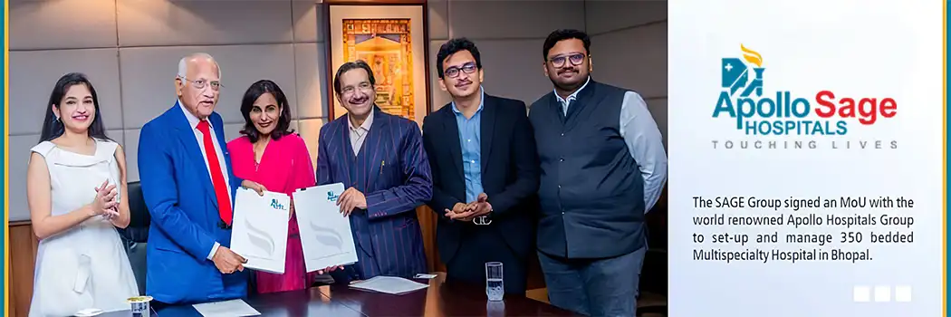 Signed MOU with Apollo Hospitals