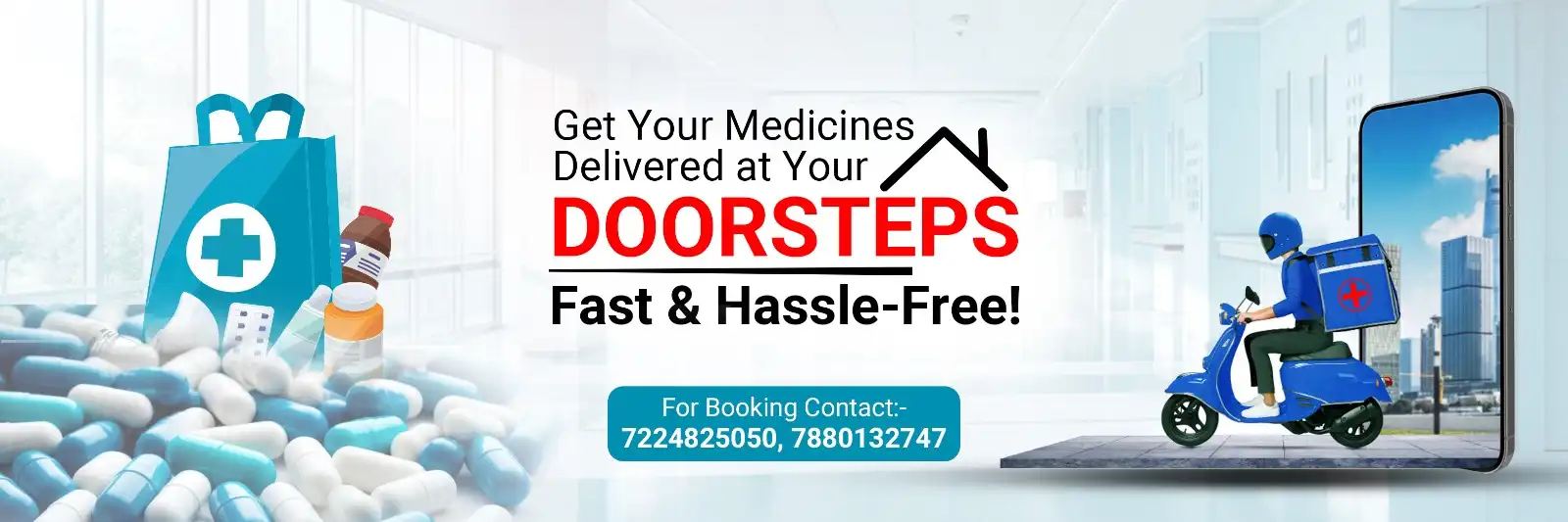 Get Medicines at your doorstep